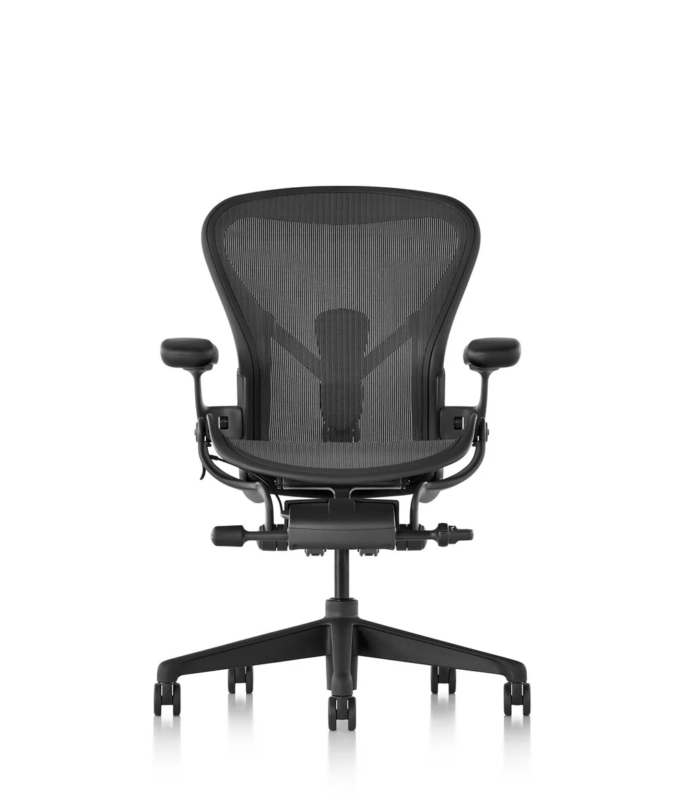 Siège de bureau Aeron en Graphite/Graphite - Image 3
