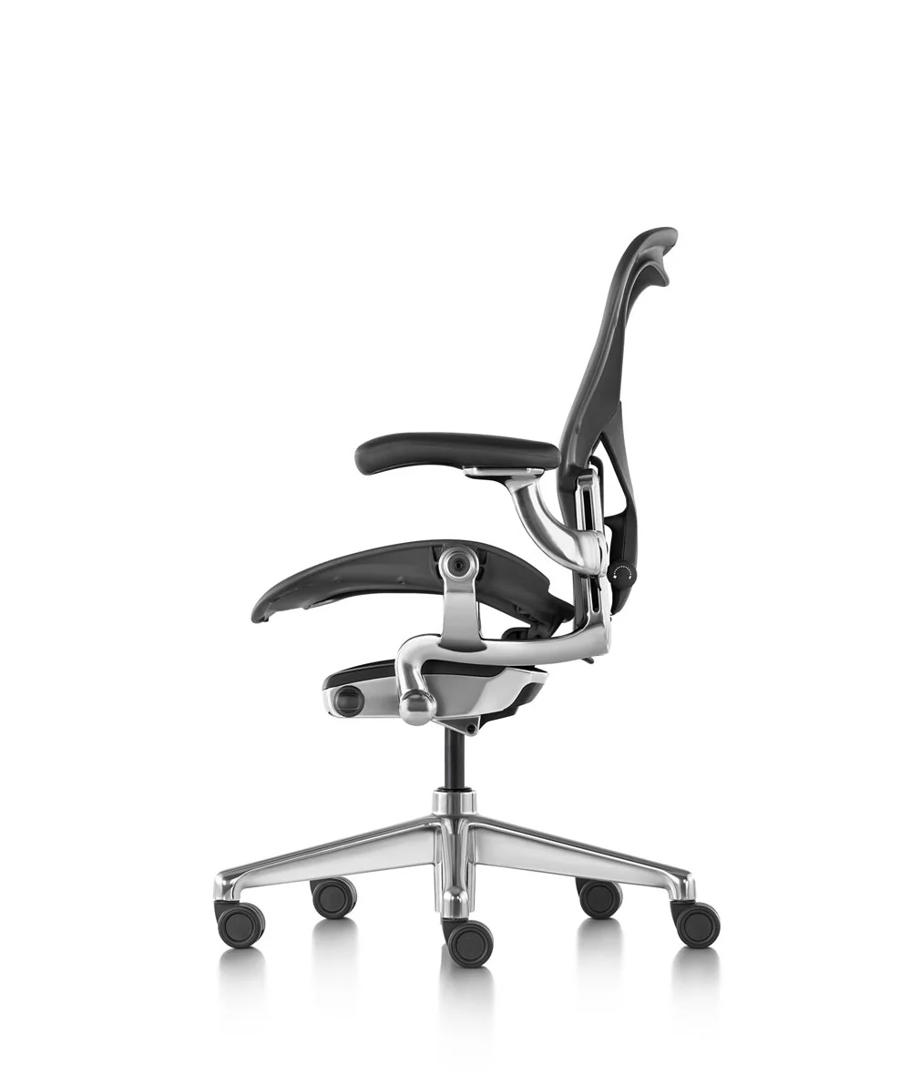 Siège de bureau Aeron* Graphite/Aluminium poli - Image 4