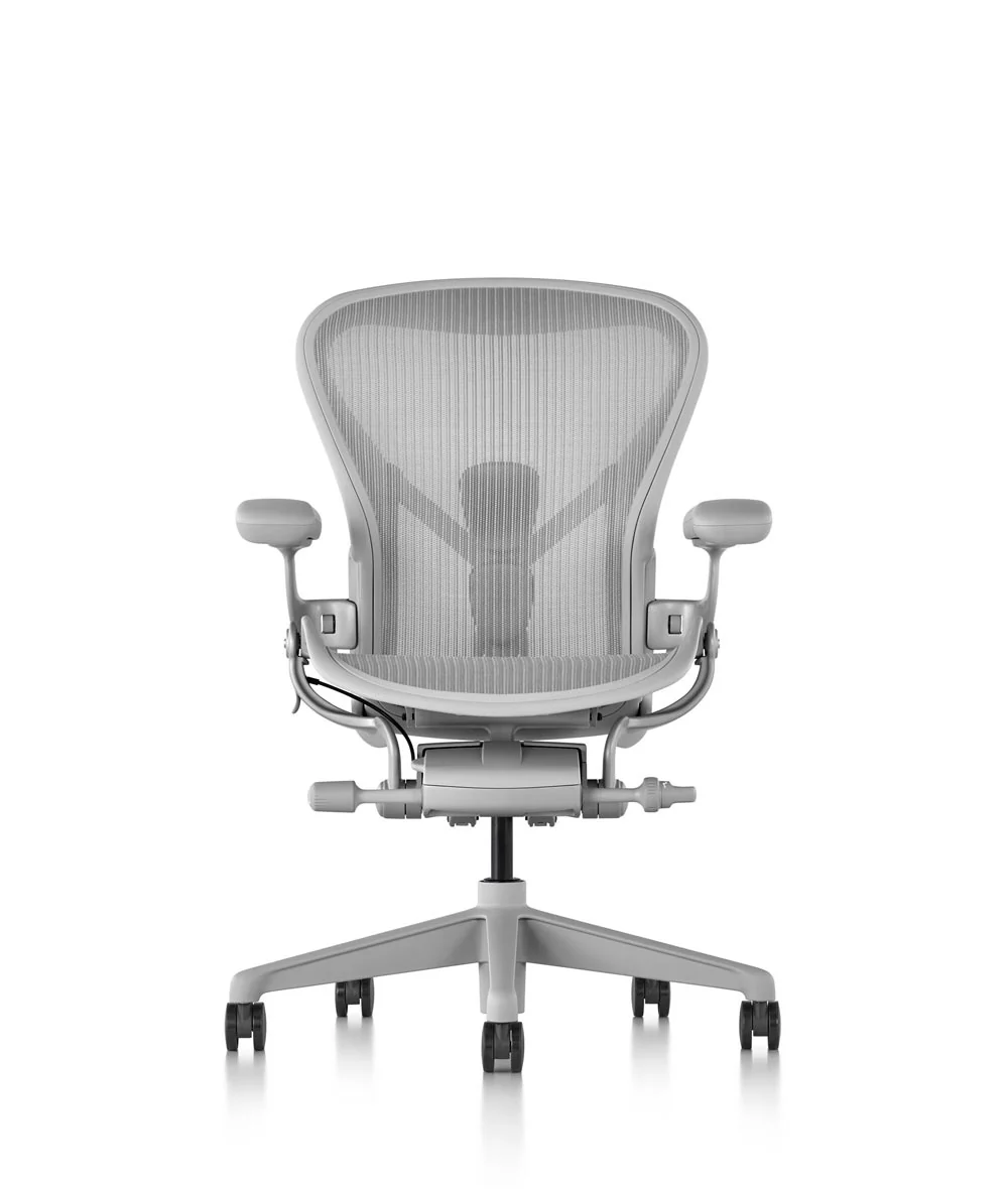 Siège de bureau Aeron* Mineral/Aluminium satiné - Image 3