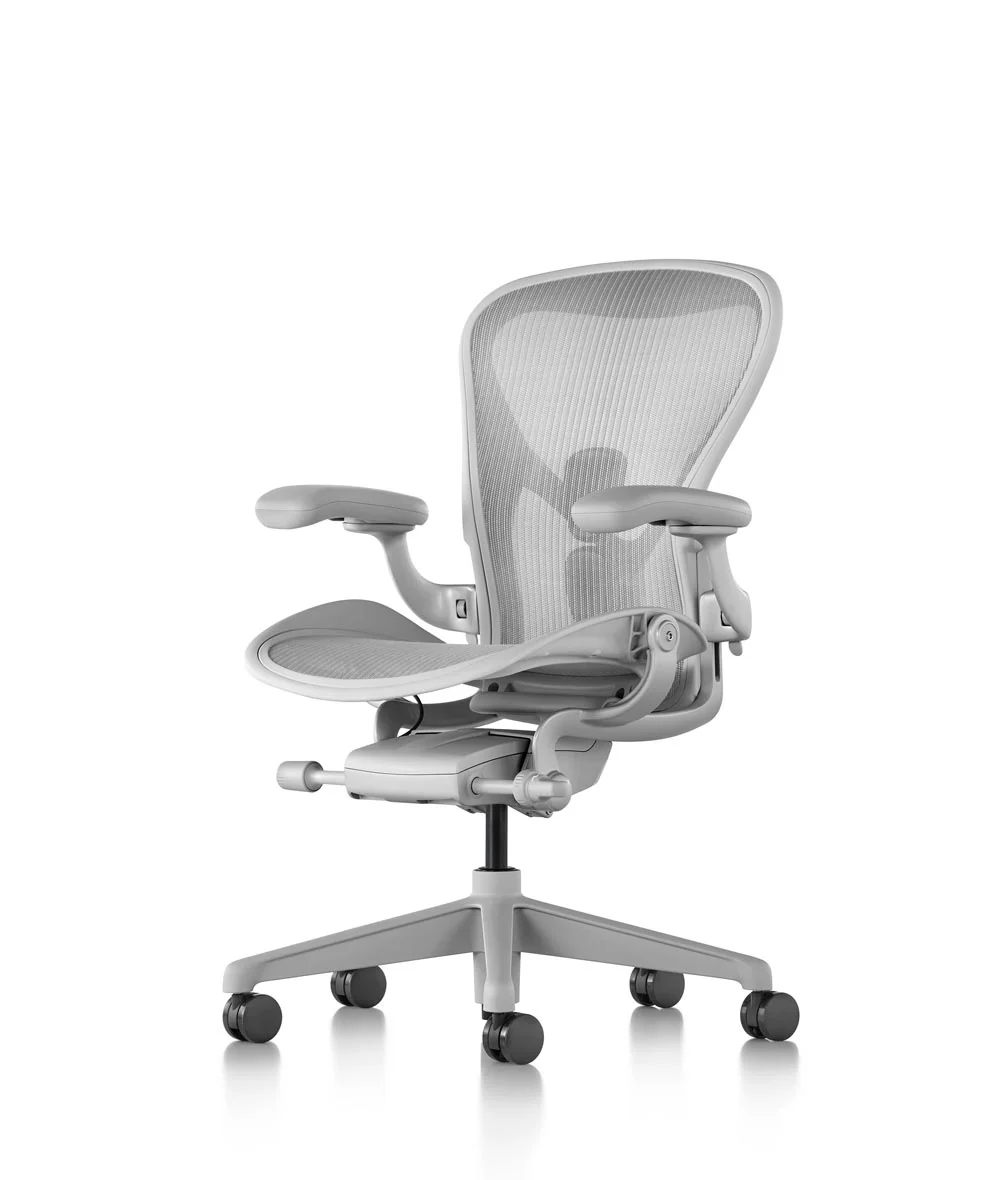 Siège de bureau Aeron* Mineral/Aluminium satiné - Image 5