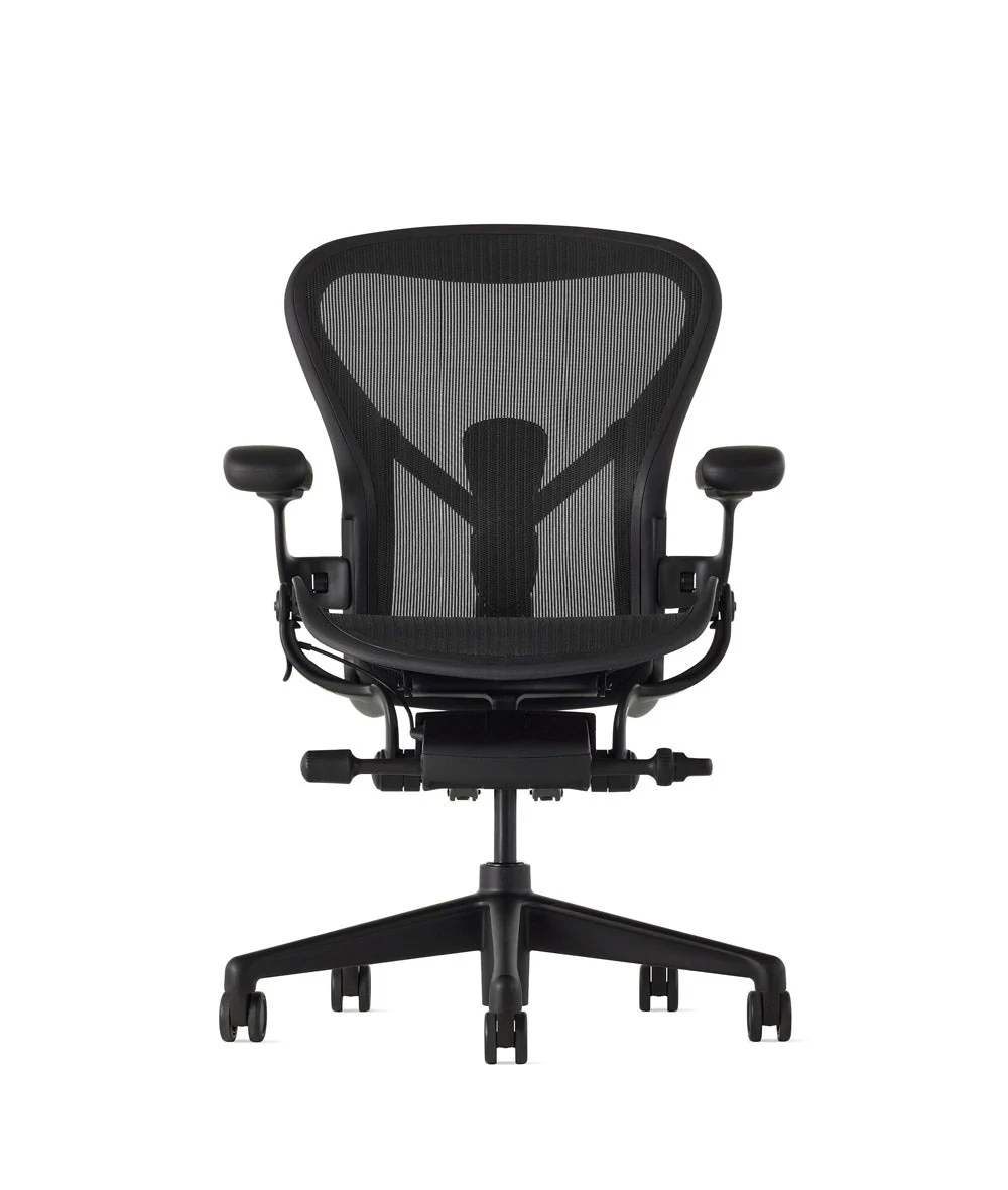Siège de bureau Aeron en Onyx/Onyx - Image 3