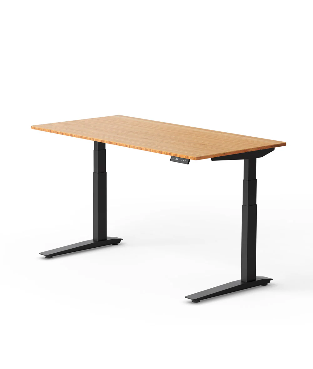 Bureau assis-debout Jarvis Fully en bambou* 1200 x 800 - Image 12