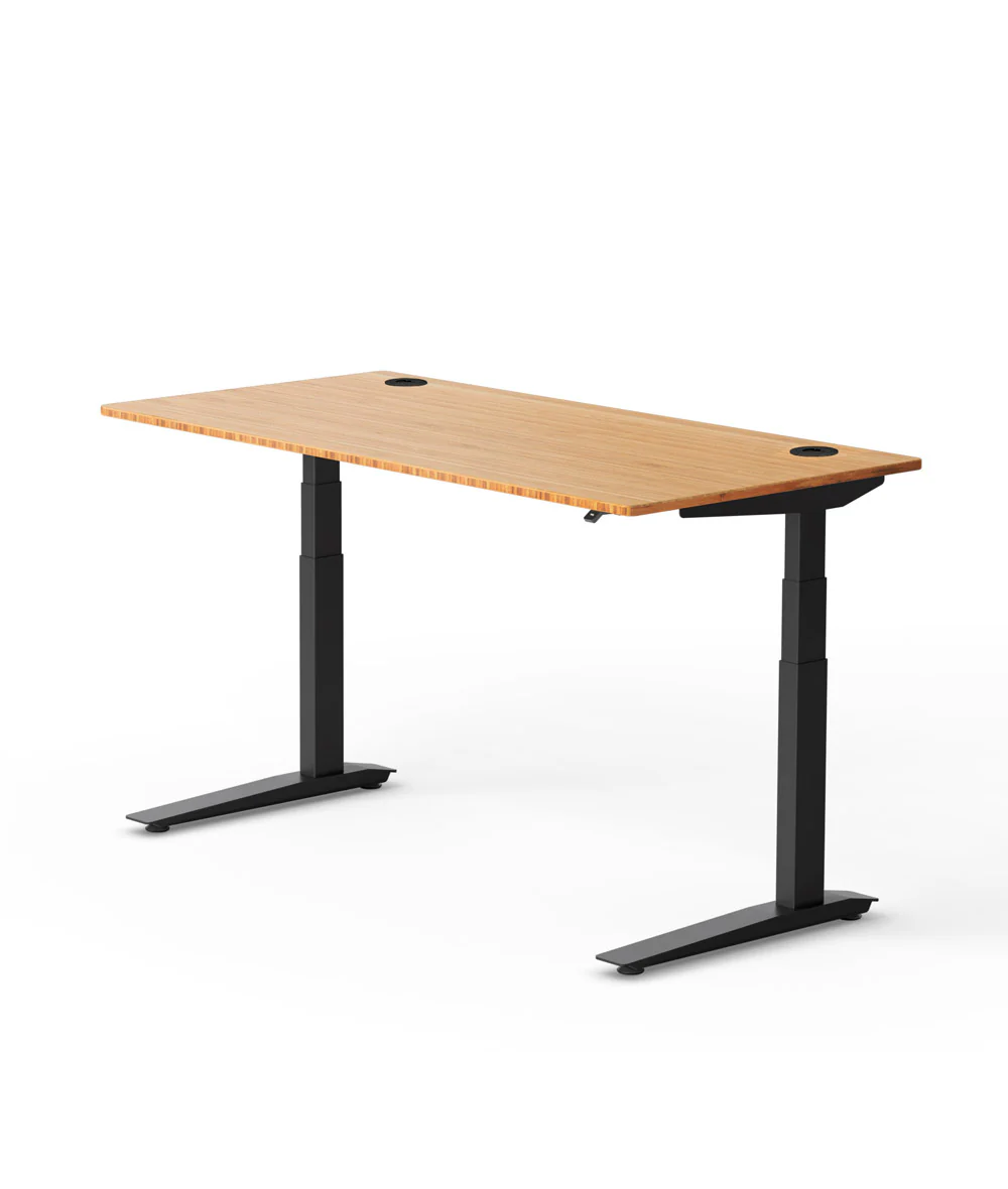 Bureau assis-debout Jarvis Fully en bambou* 1200 x 800 - Image 17