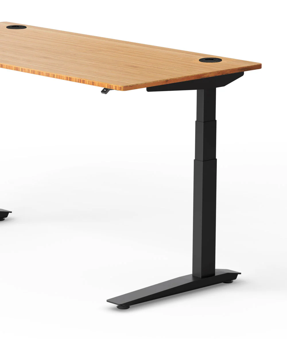 Bureau assis-debout Jarvis Fully en bambou* 1200 x 800 - Image 18