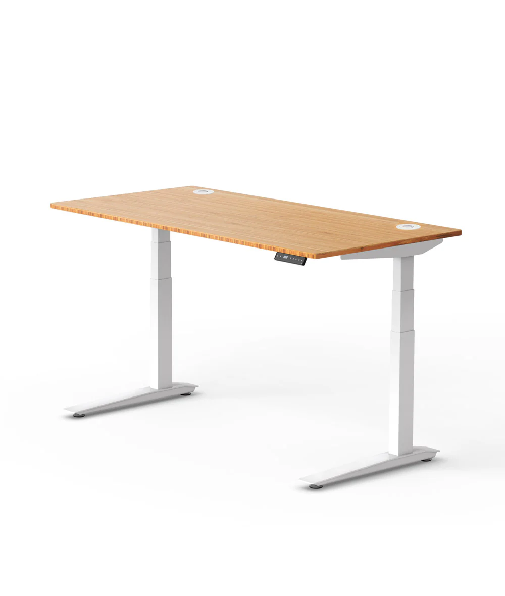 Bureau assis-debout Jarvis Fully en bambou* 1600 x 800 - Image 4