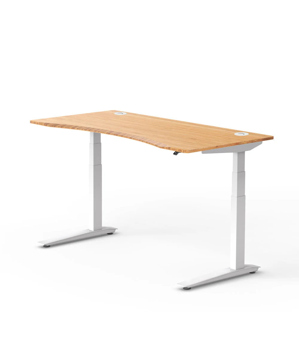 Bureau assis-debout Jarvis Fully Contour en bambou* 1200 x 800 - Image 16