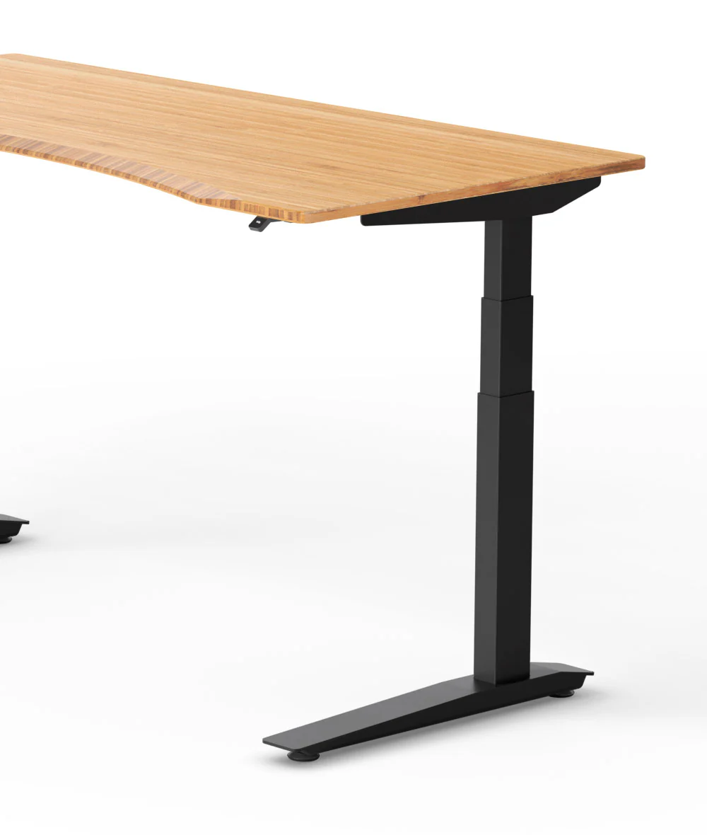 Bureau assis-debout Jarvis Fully Contour en bambou* 1200 x 800 - Image 8