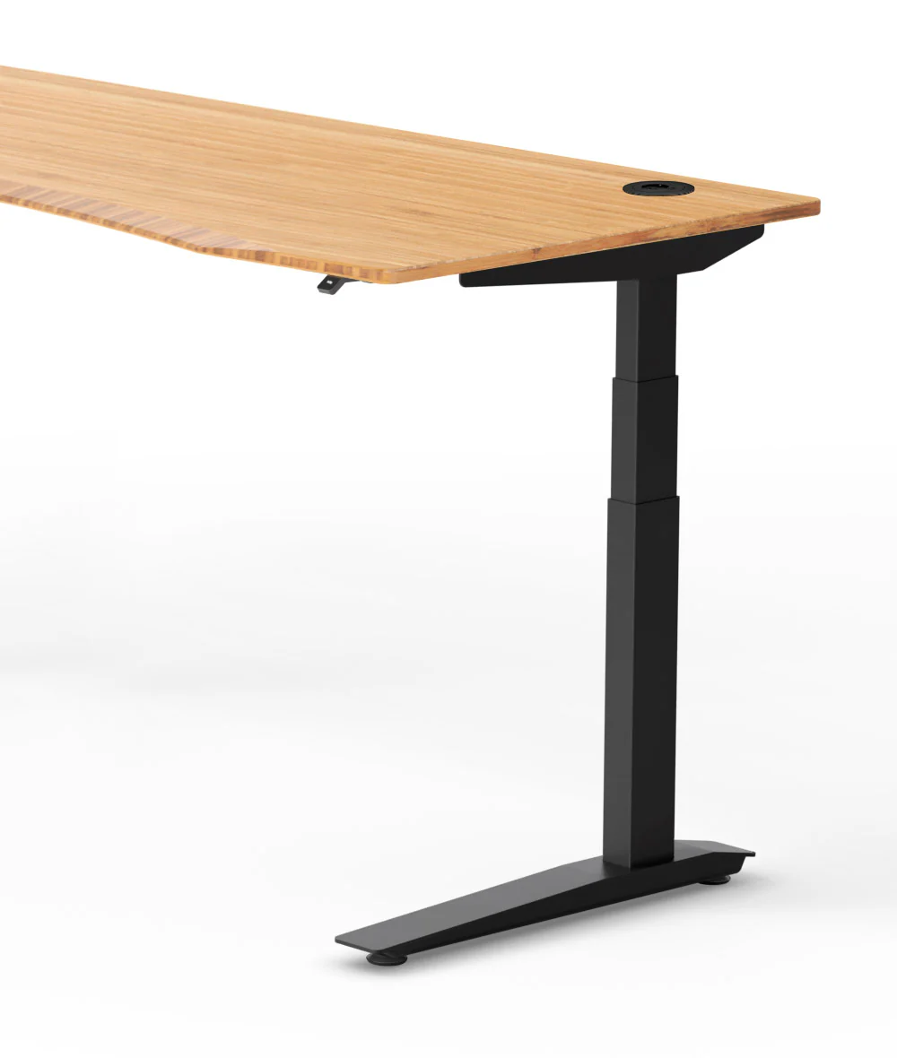 Bureau assis-debout Jarvis Fully Contour en bambou* 1400 x 800 - Image 10