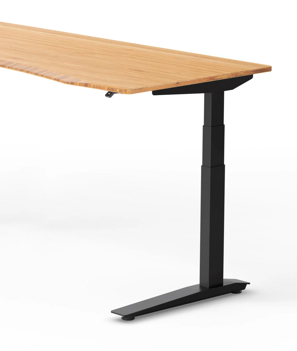 Bureau assis-debout Jarvis Fully Contour en bambou* 1400 x 800 - Image 8