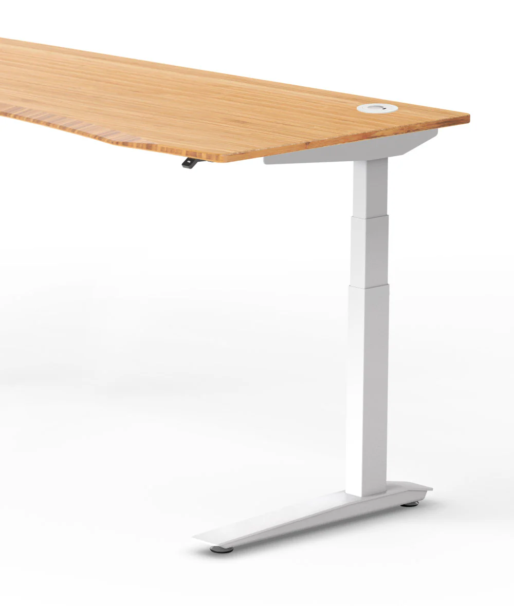 Bureau assis-debout Jarvis Fully Contour en bambou* 1600 x 800 - Image 17