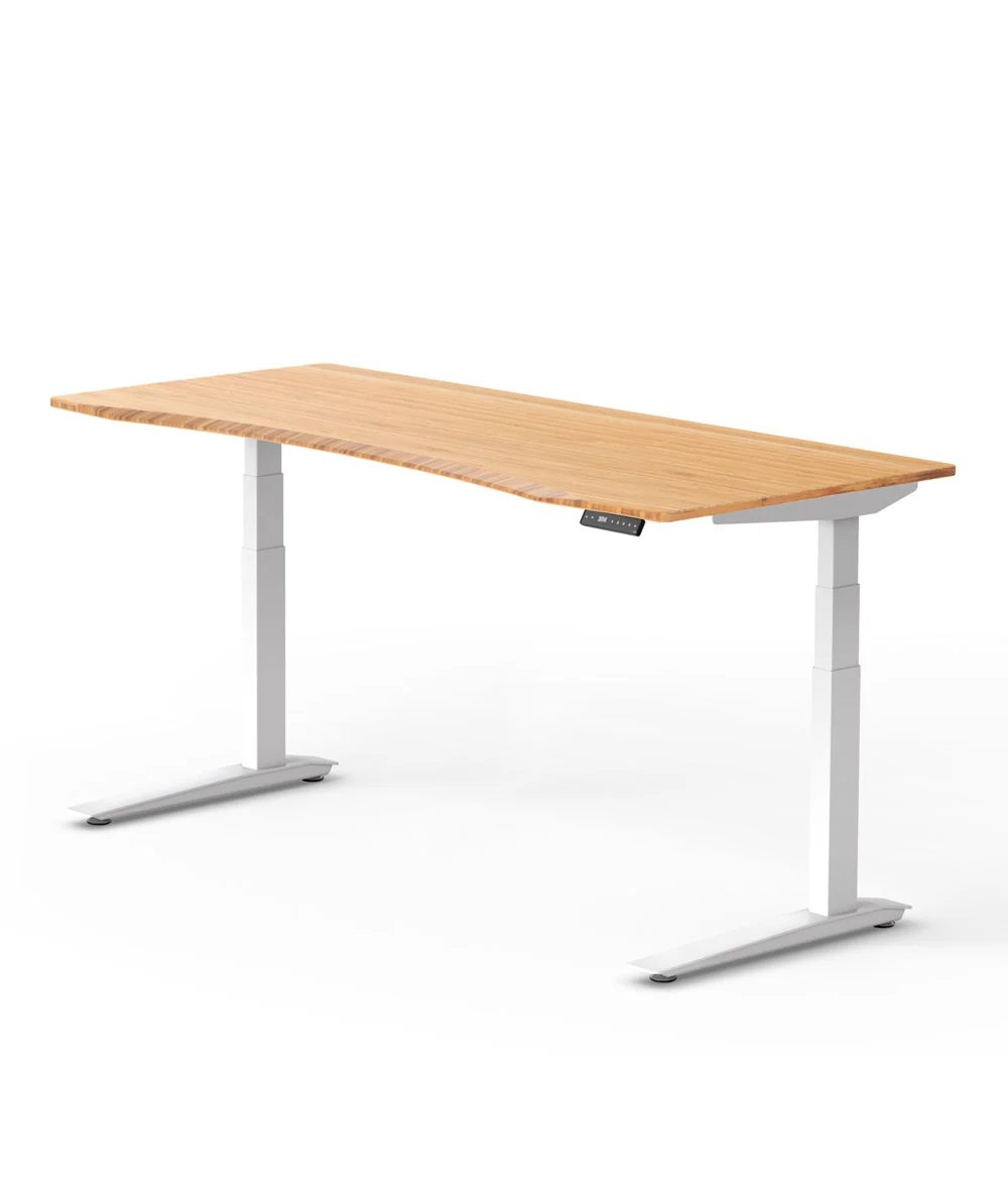 Bureau assis-debout Jarvis Fully Contour en bambou* 1600 x 800 - Image 18