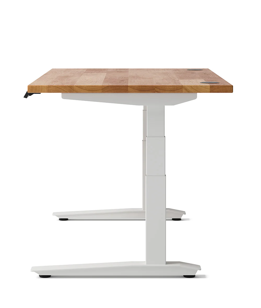 Bureau assis-debout Jarvis Fully en bois massif* 1200 x 800 - Image 6