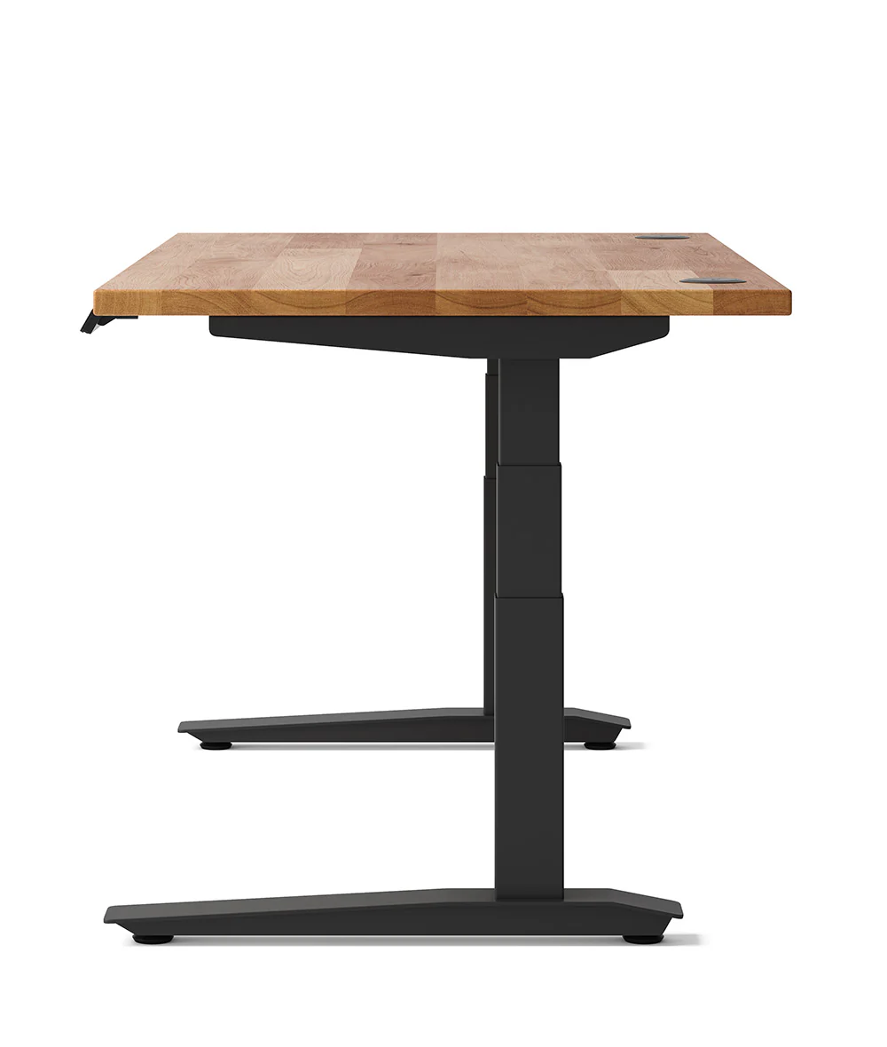 Bureau assis-debout Jarvis Fully en bois massif* 1600 x 800 - Image 3