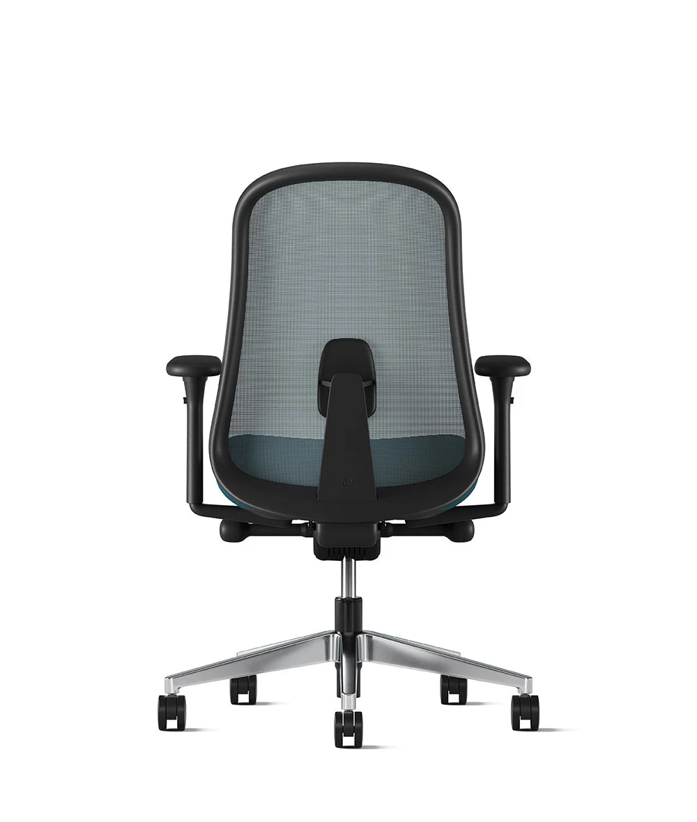 Siège de bureau Lino* Noir et aluminium poli - Image 40