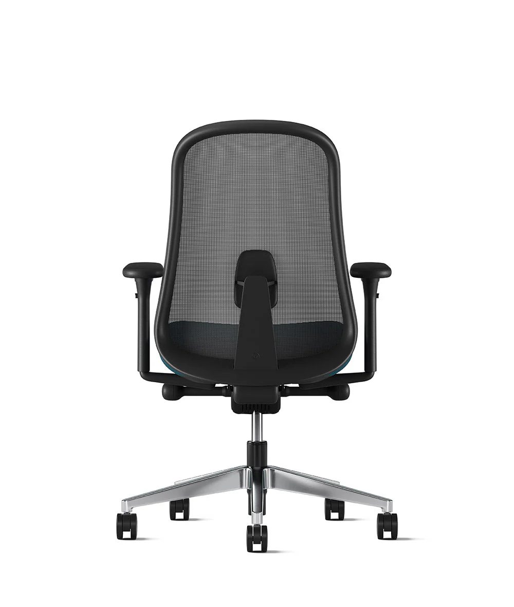 Siège de bureau Lino* Noir et aluminium poli - Image 44