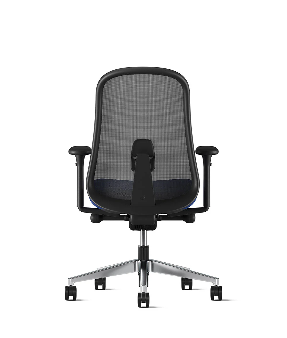 Siège de bureau Lino* Noir et aluminium poli - Image 48