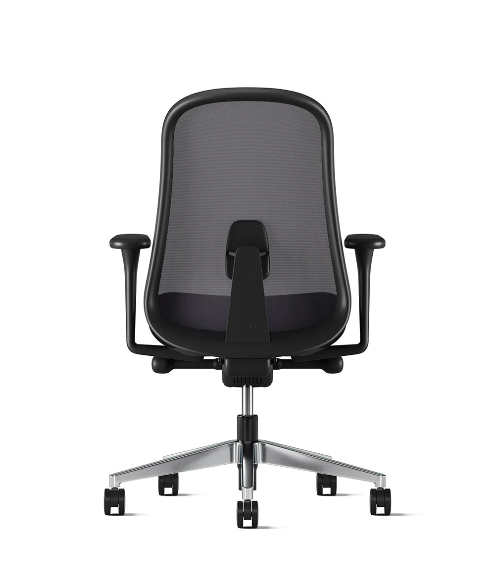 Siège de bureau Lino* Noir et aluminium poli - Image 89