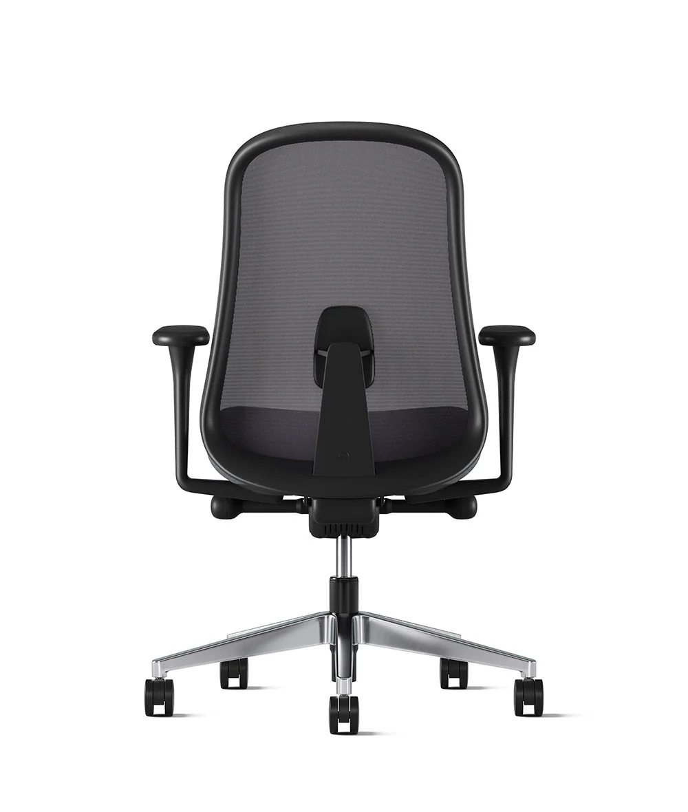 Siège de bureau Lino* Noir et aluminium poli - Image 91