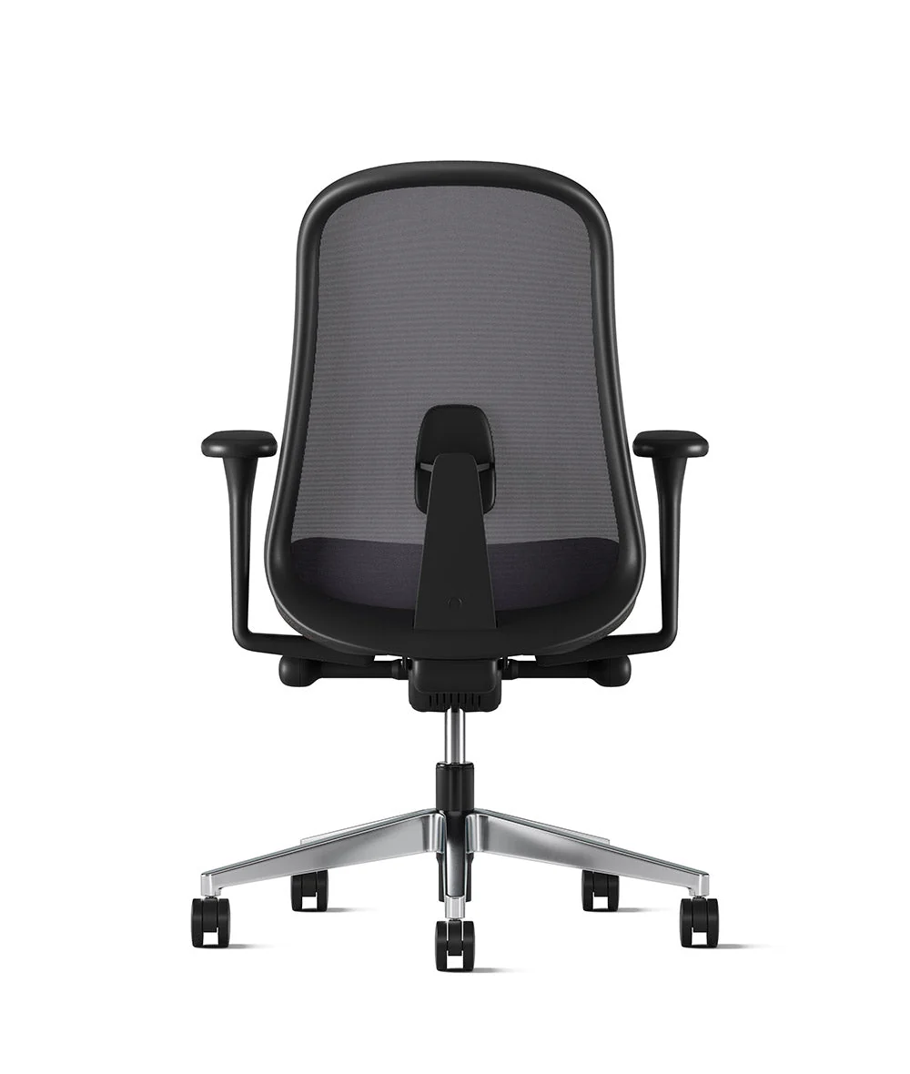 Siège de bureau Lino* Noir et aluminium poli - Image 93