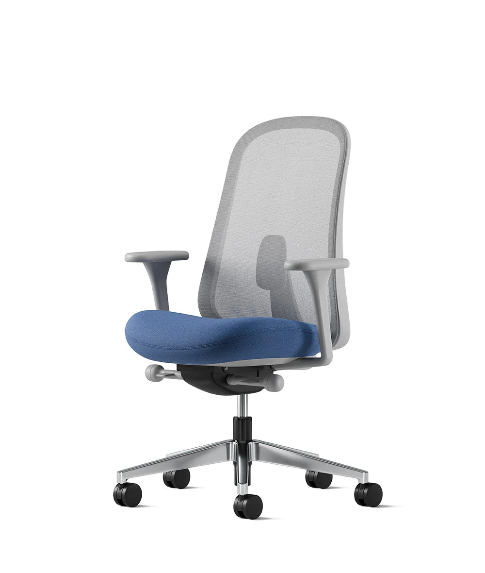 Siège de bureau Lino* Mineral et aluminium poli - Image 109
