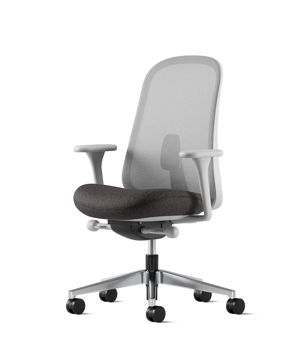Siège de bureau Lino* Mineral et aluminium poli - Image 157