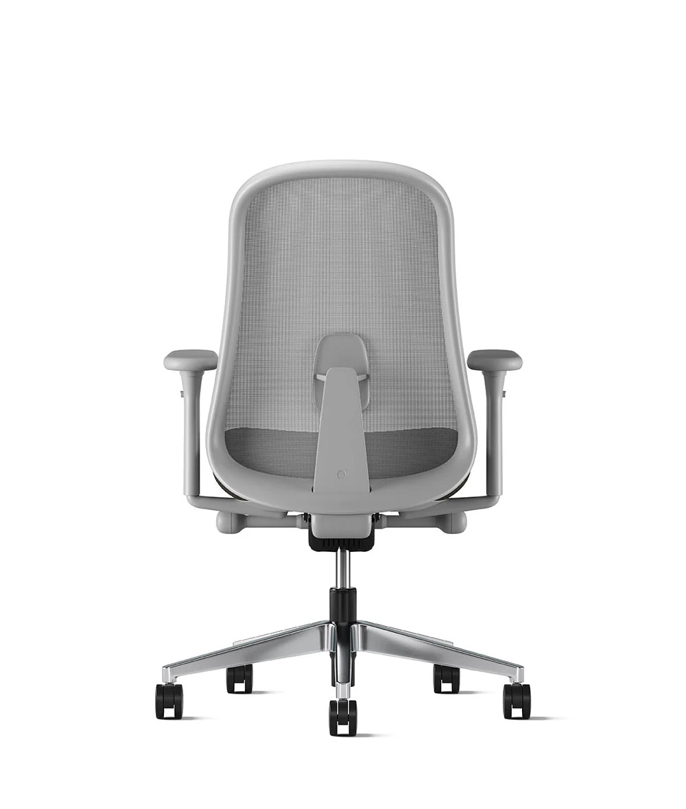 Siège de bureau Lino* Mineral et aluminium poli - Image 24