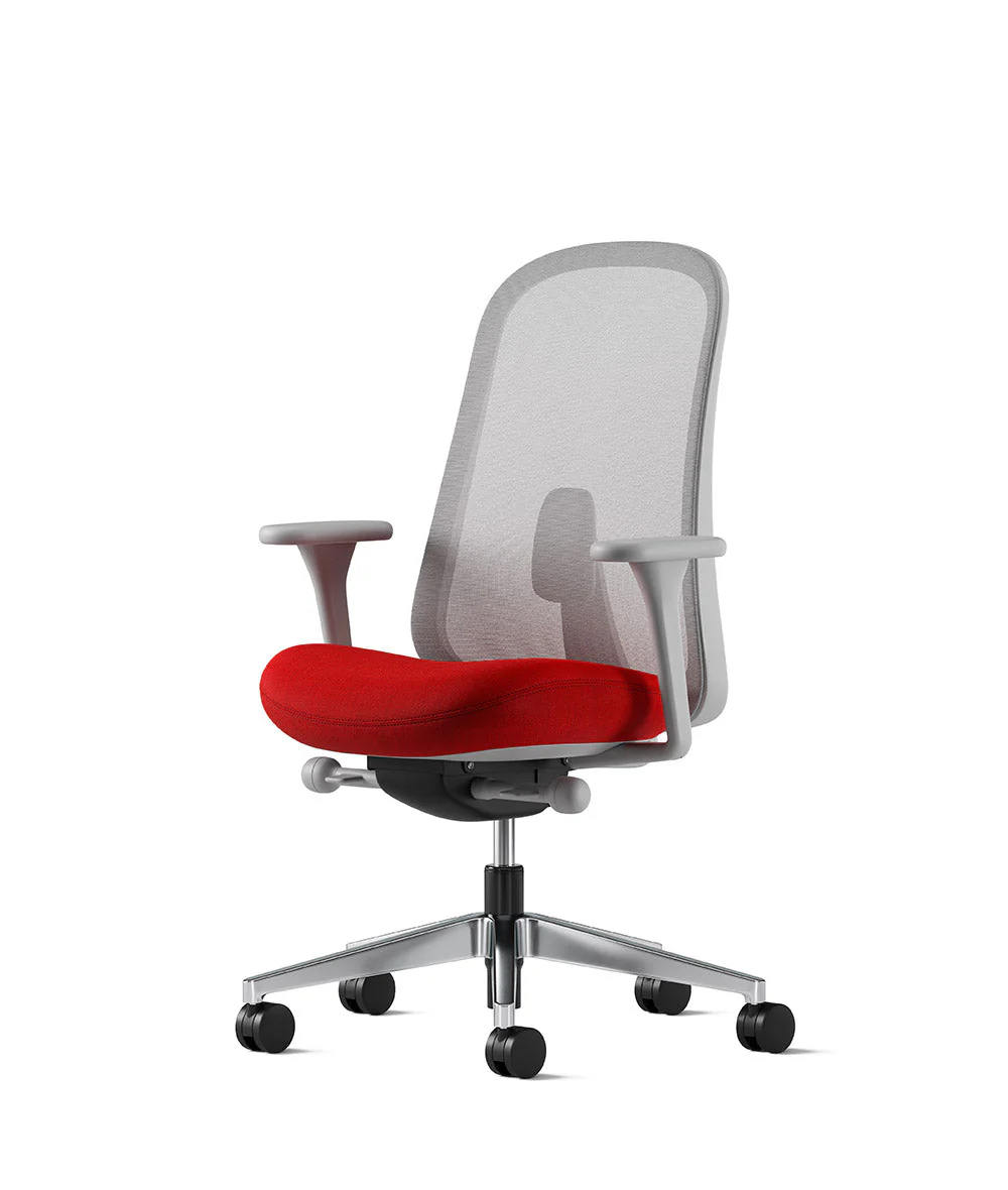 Siège de bureau Lino* Mineral et aluminium poli - Image 41