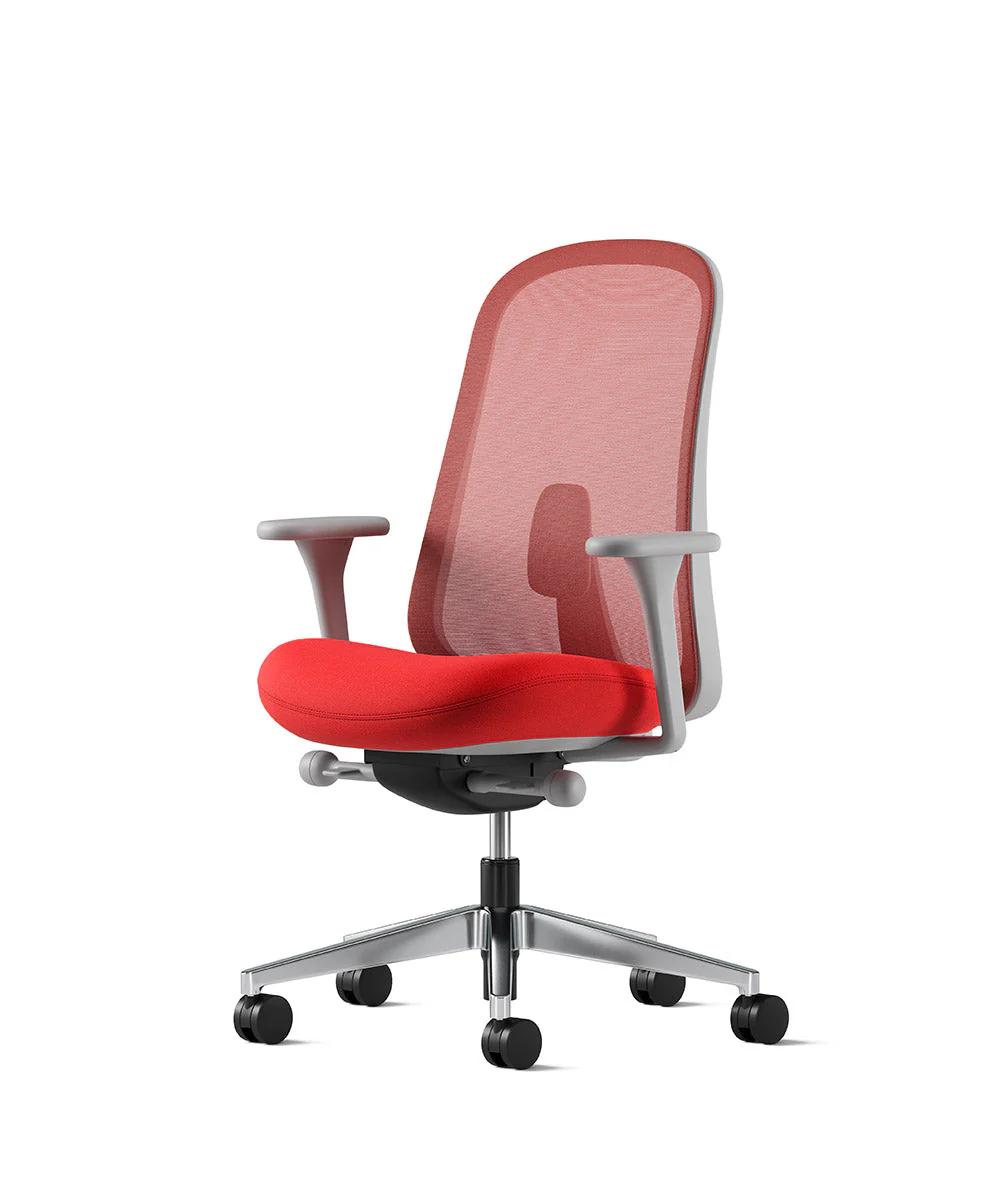 Siège de bureau Lino* Mineral et aluminium poli - Image 53