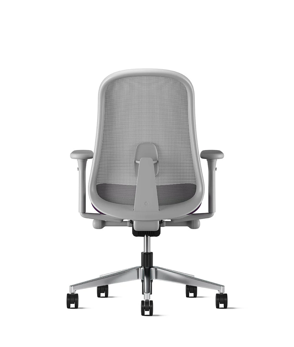 Siège de bureau Lino* Mineral et aluminium poli - Image 64