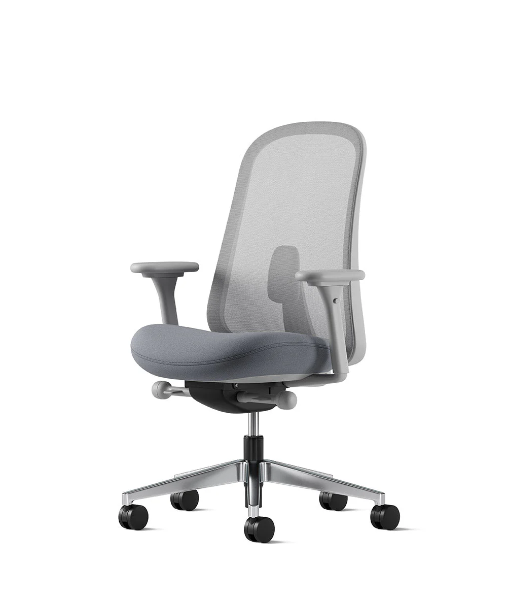 Siège de bureau Lino* Mineral et aluminium poli - Image 71