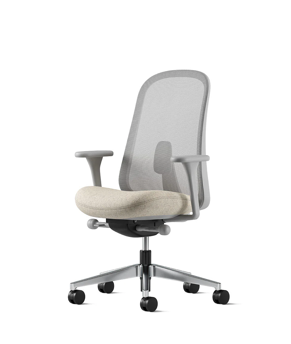 Siège de bureau Lino* Mineral et aluminium poli - Image 73