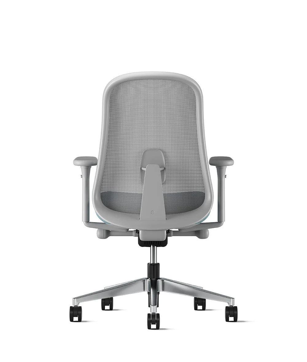 Siège de bureau Lino* Mineral et aluminium poli - Image 80