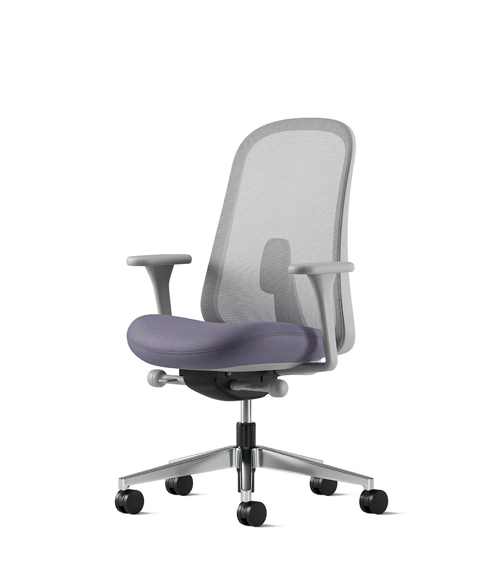 Siège de bureau Lino* Mineral et aluminium poli - Image 81