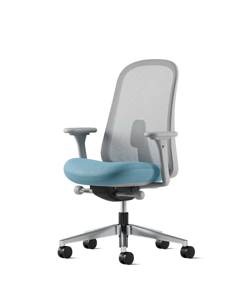 Siège de bureau Lino* Mineral et aluminium poli - Image 87