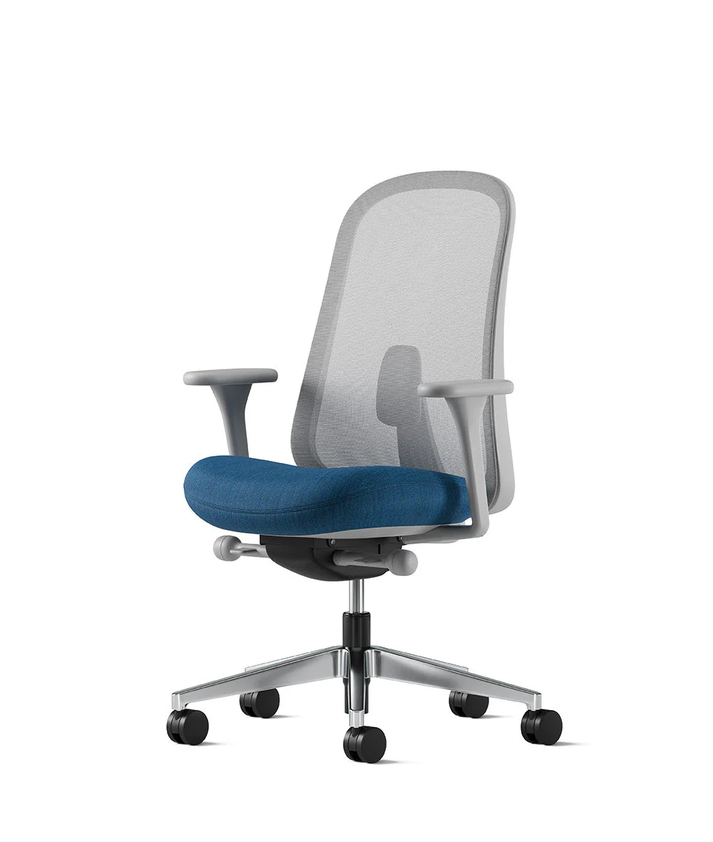 Siège de bureau Lino* Mineral et aluminium poli - Image 93