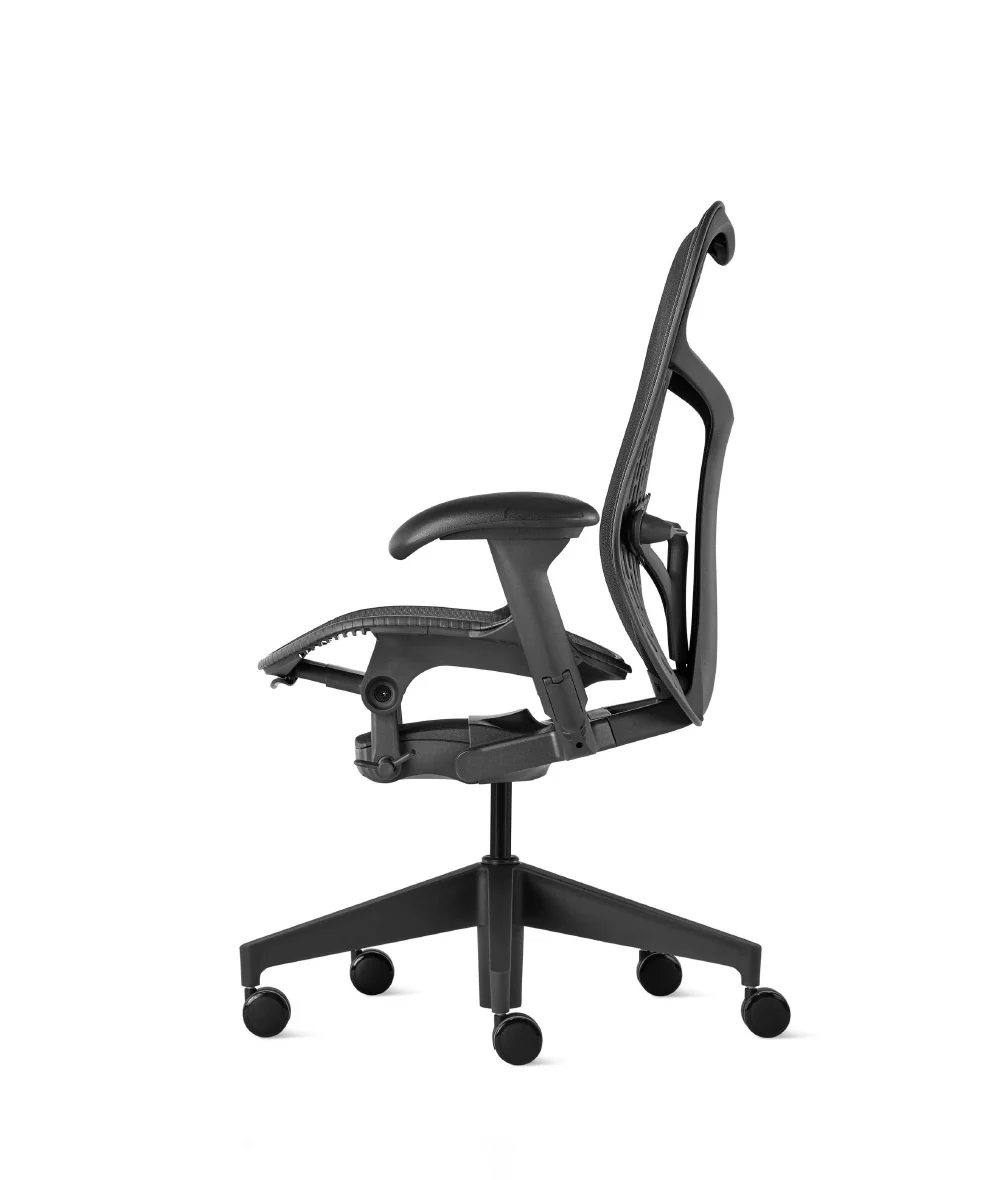 Siège de bureau Mirra 2 Butterfly en Graphite - Image 3