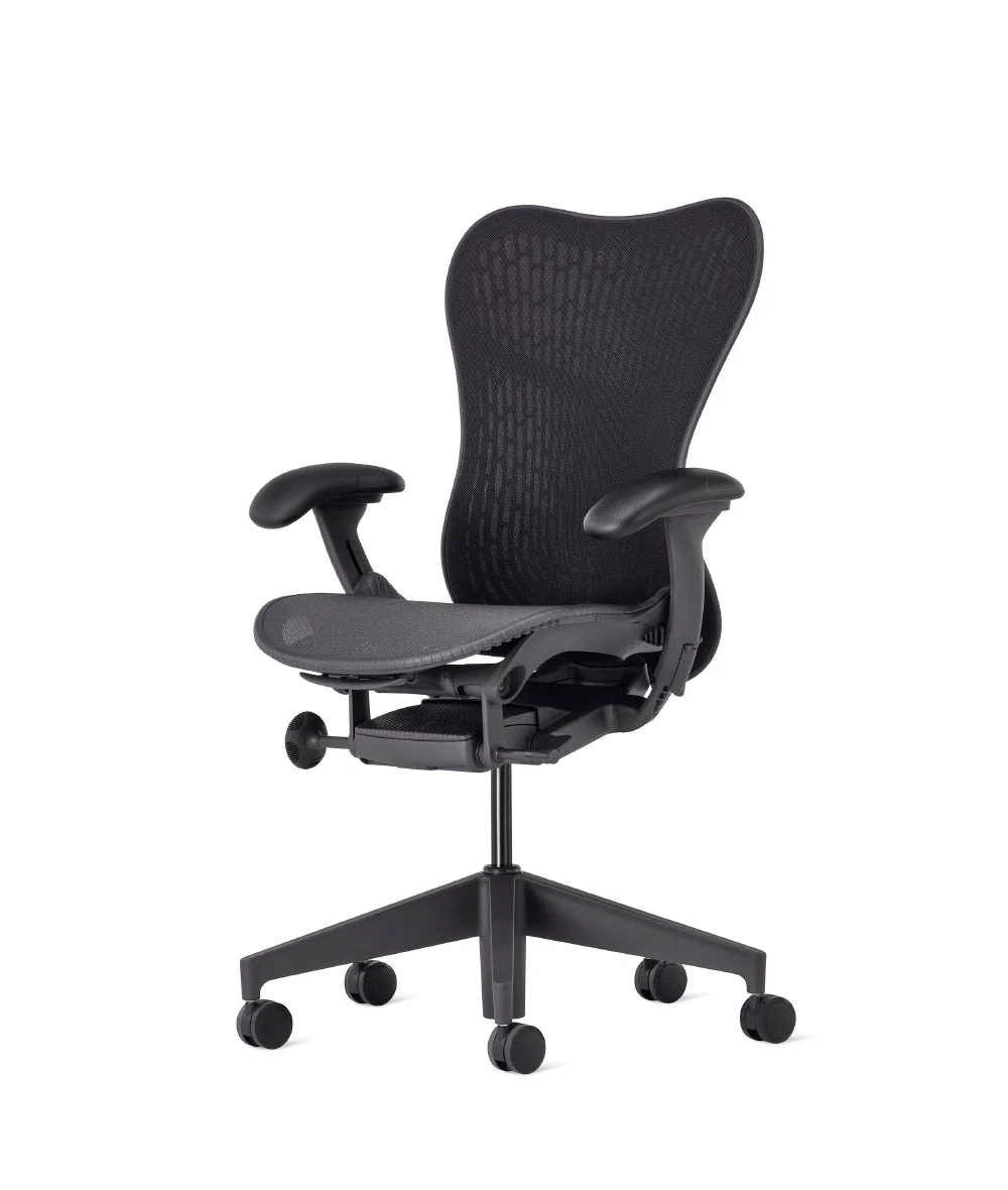 Siège de bureau Mirra 2 Butterfly en Graphite - Image 5