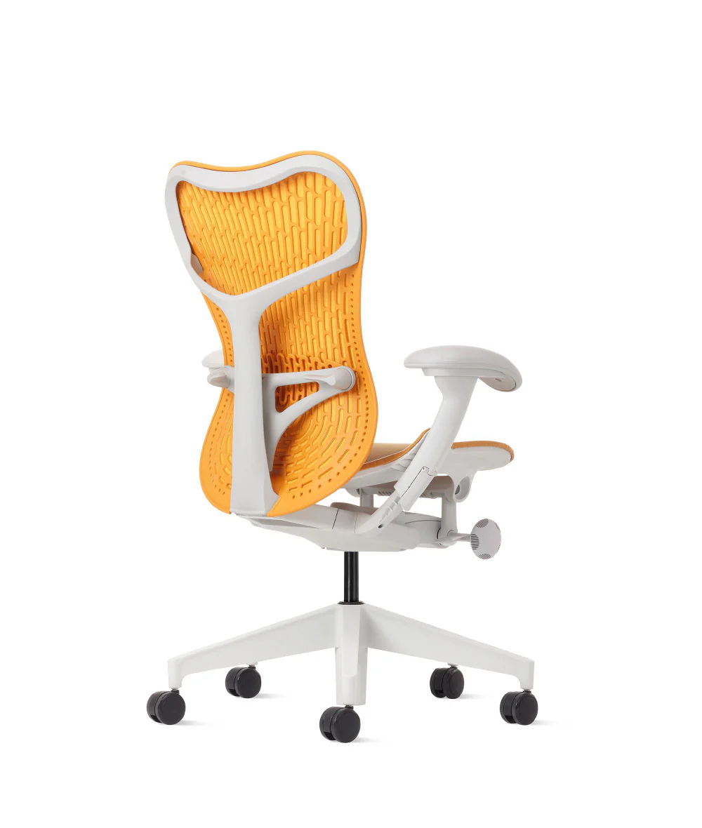Siège de bureau Mirra 2 Butterfly en Ochre - Image 4