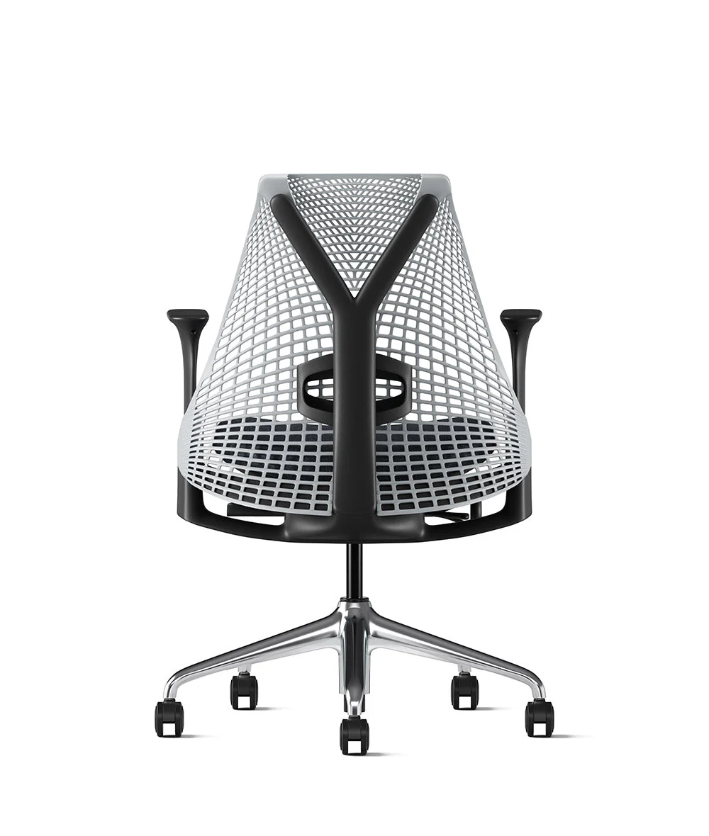 Siège de bureau Sayl* Noir et aluminium poli - Image 81