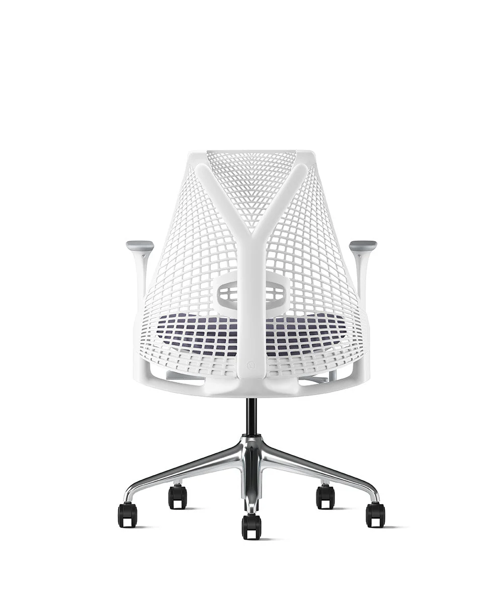 Siège de bureau Sayl* Blanc et aluminium poli - Image 102