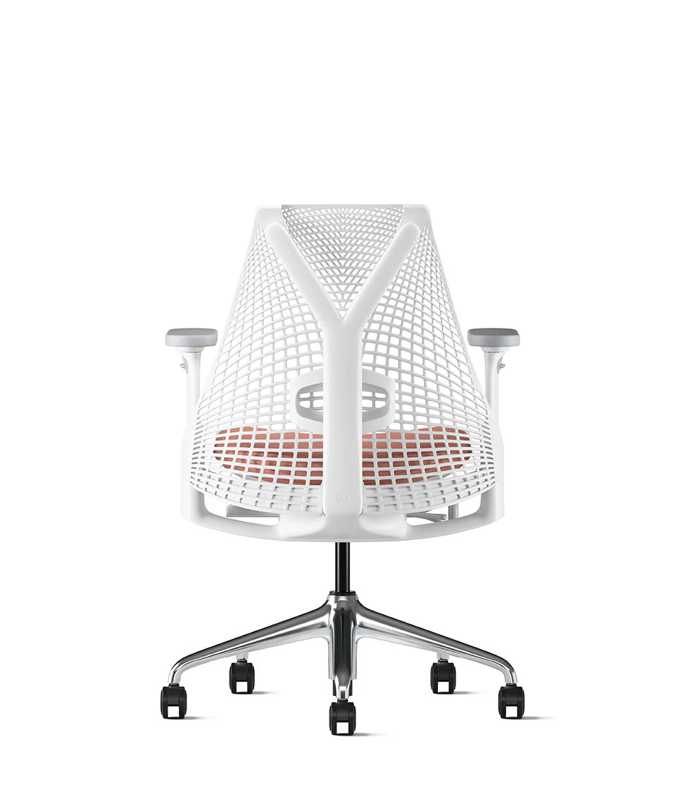 Siège de bureau Sayl* Blanc et aluminium poli - Image 112