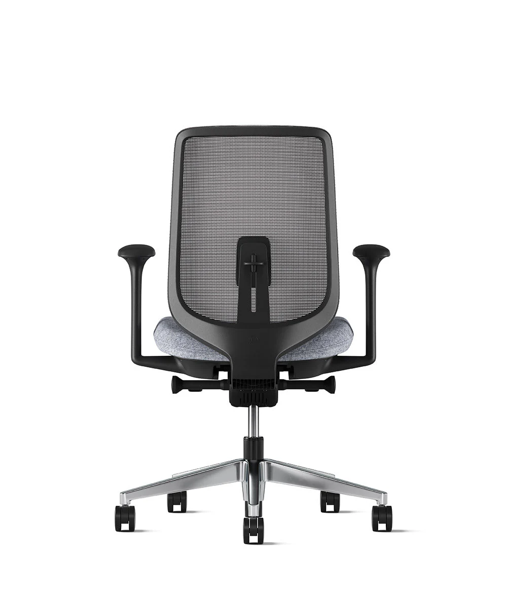 Siège de bureau Verus Suspension* Noir en aluminium poli - Image 10