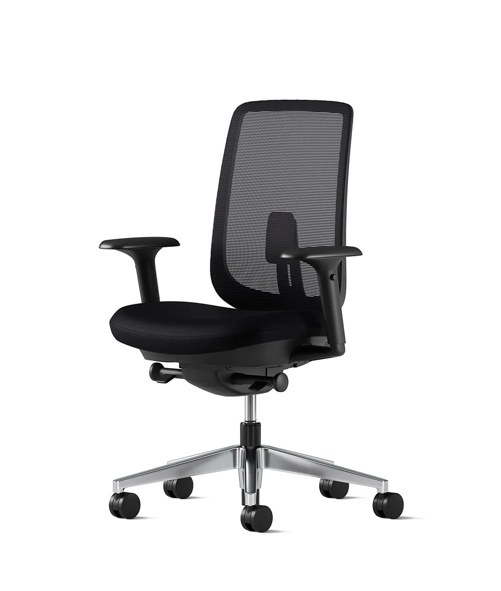 Siège de bureau Verus Suspension* Noir en aluminium poli - Image 52