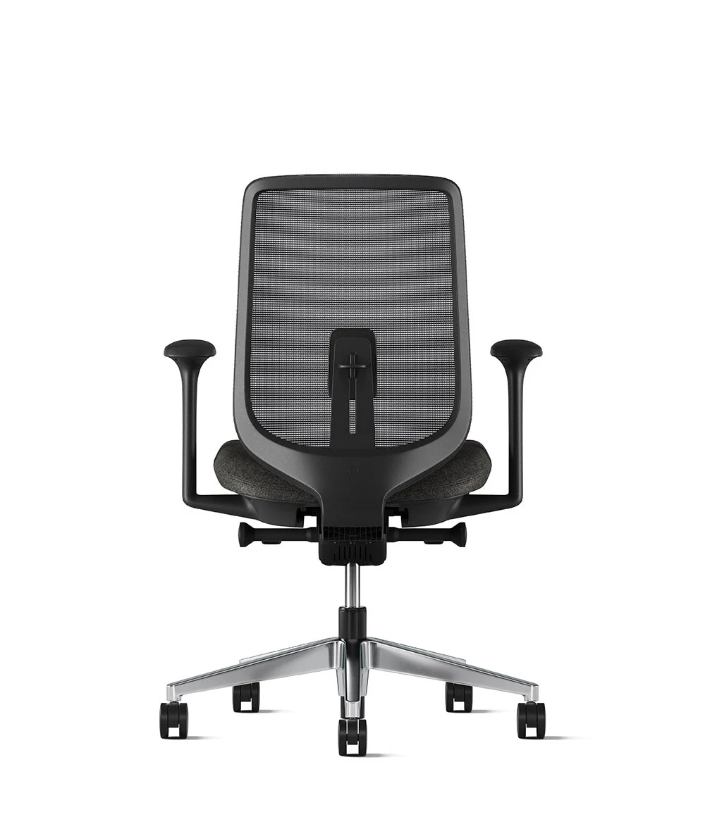 Siège de bureau Verus Suspension* Noir en aluminium poli - Image 6