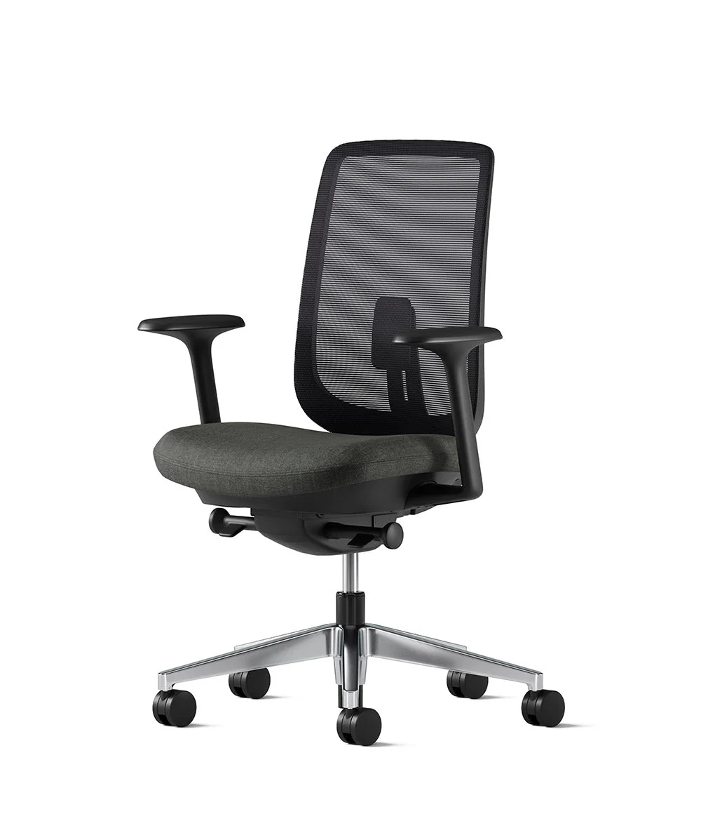 Siège de bureau Verus Suspension* Noir en aluminium poli - Image 60