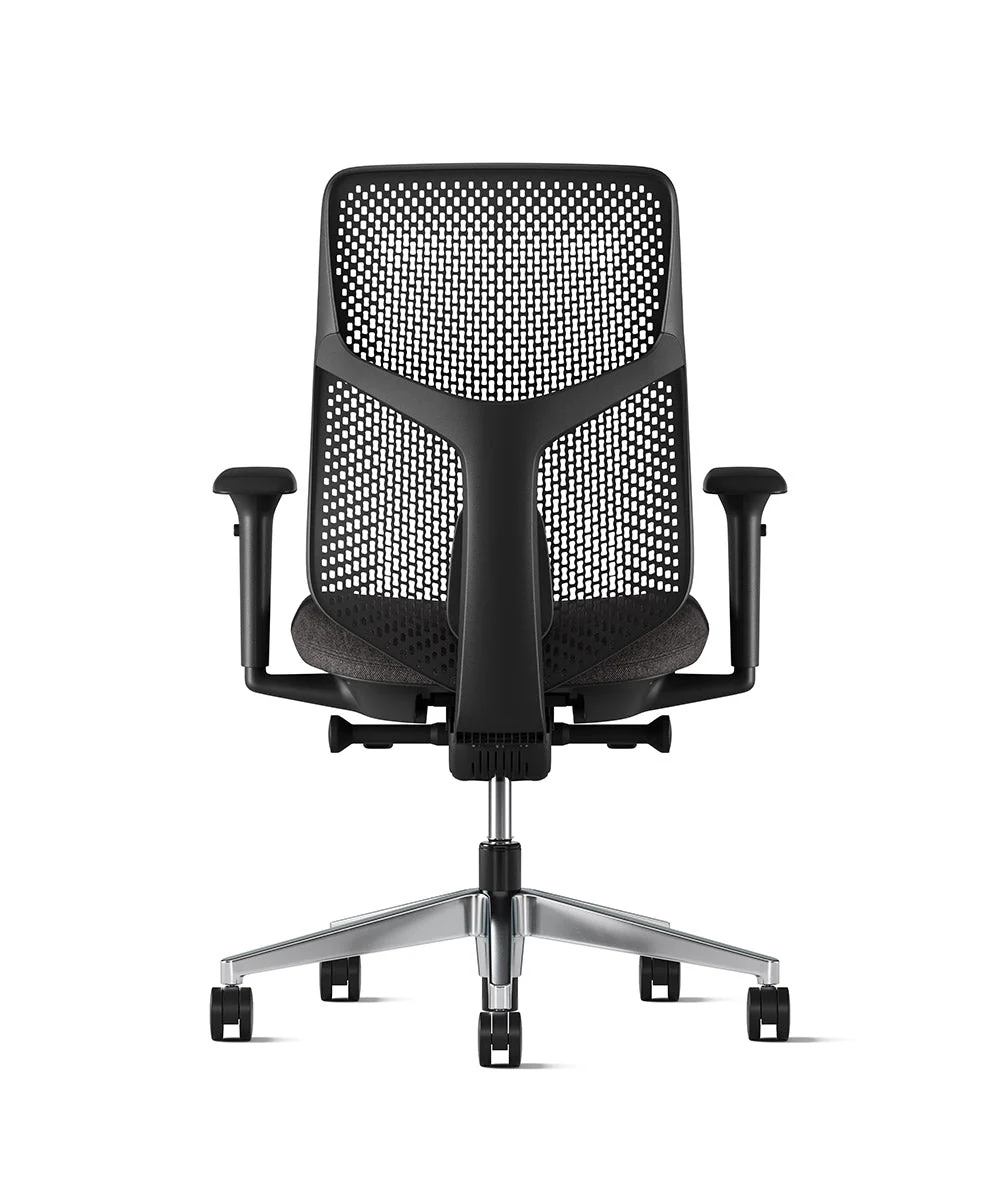Siège de bureau Verus à dossier Triflex* Noir en aluminium poli - Image 43