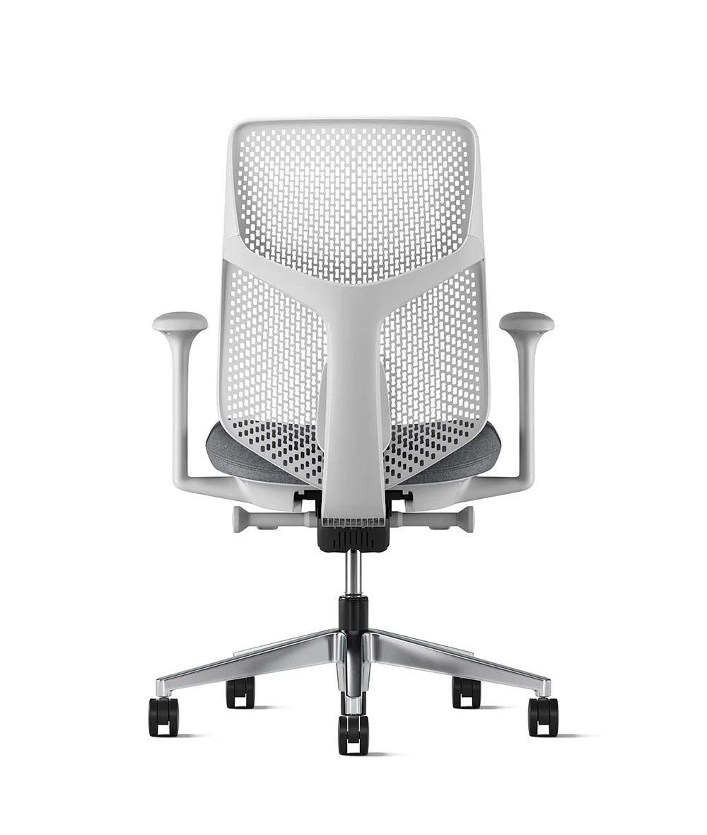 Siège de bureau Verus à dossier Triflex* Mineral en aluminium poli - Image 131