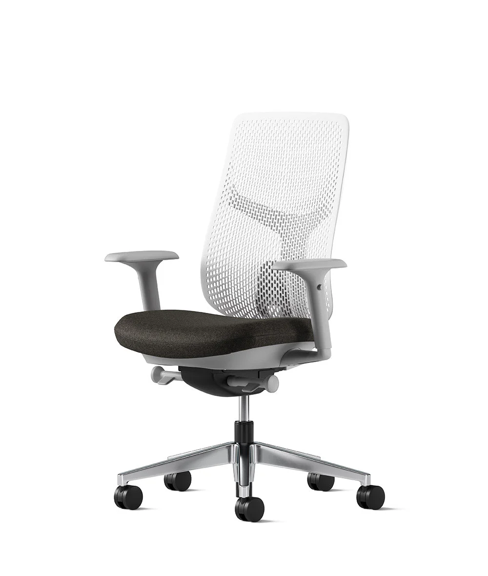 Siège de bureau Verus à dossier Triflex* Mineral en aluminium poli - Image 19
