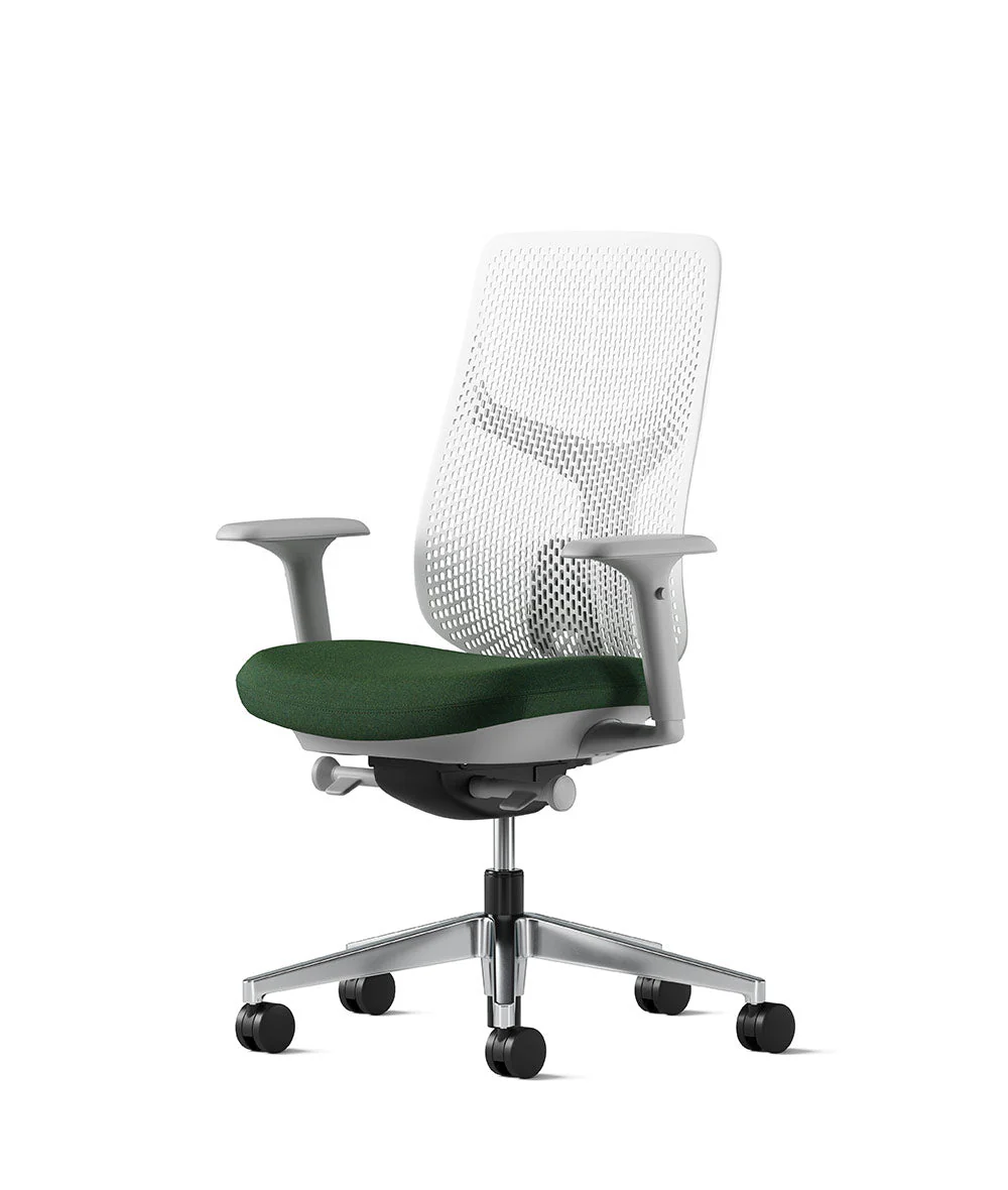 Siège de bureau Verus à dossier Triflex* Mineral en aluminium poli - Image 27