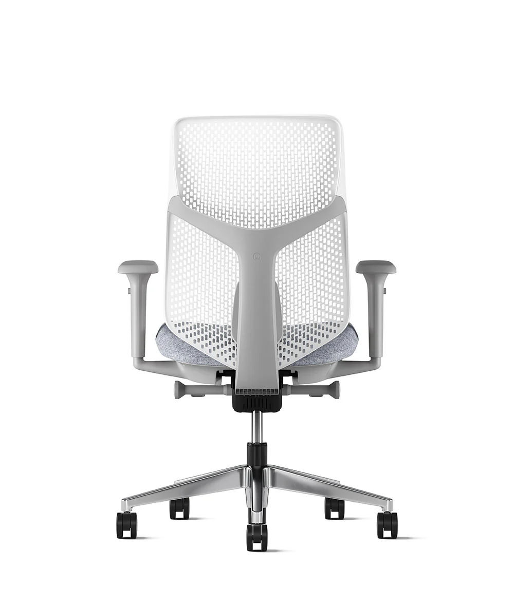 Siège de bureau Verus à dossier Triflex* Mineral en aluminium poli - Image 90
